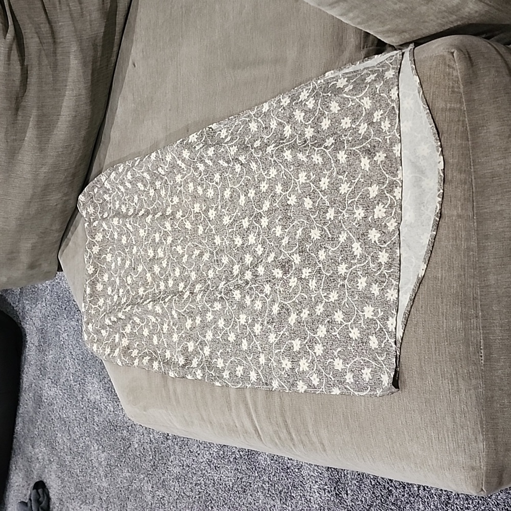 Black and yellow floral pencil skirt with to side slits